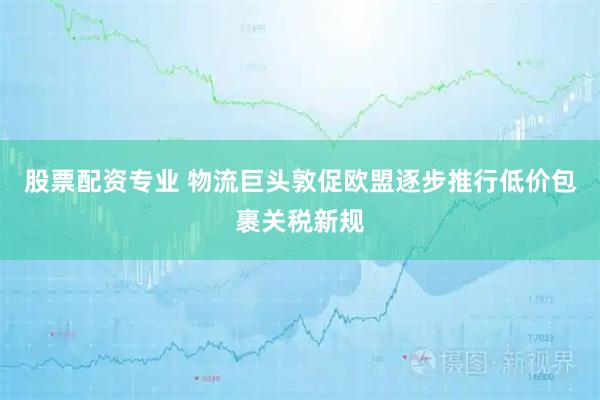股票配资专业 物流巨头敦促欧盟逐步推行低价包裹关税新规